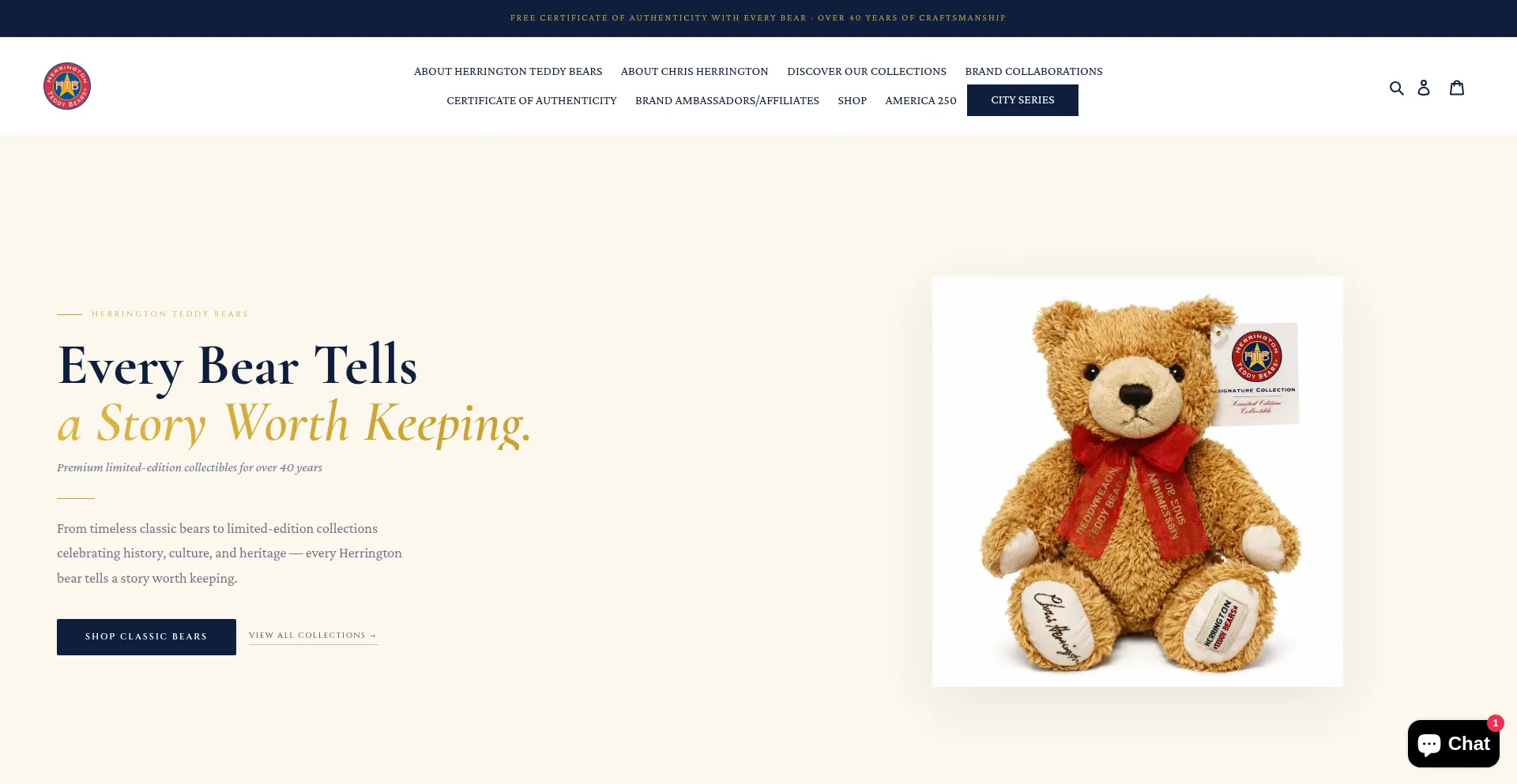 Herringtonteddybears.com