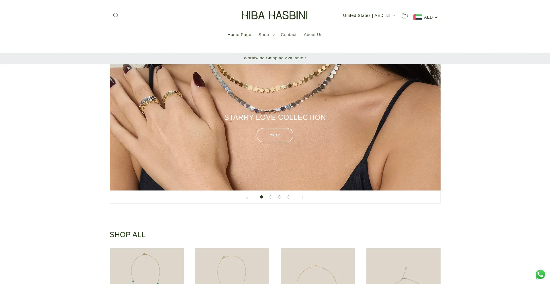 Website screenshot of Hibahasbini.com