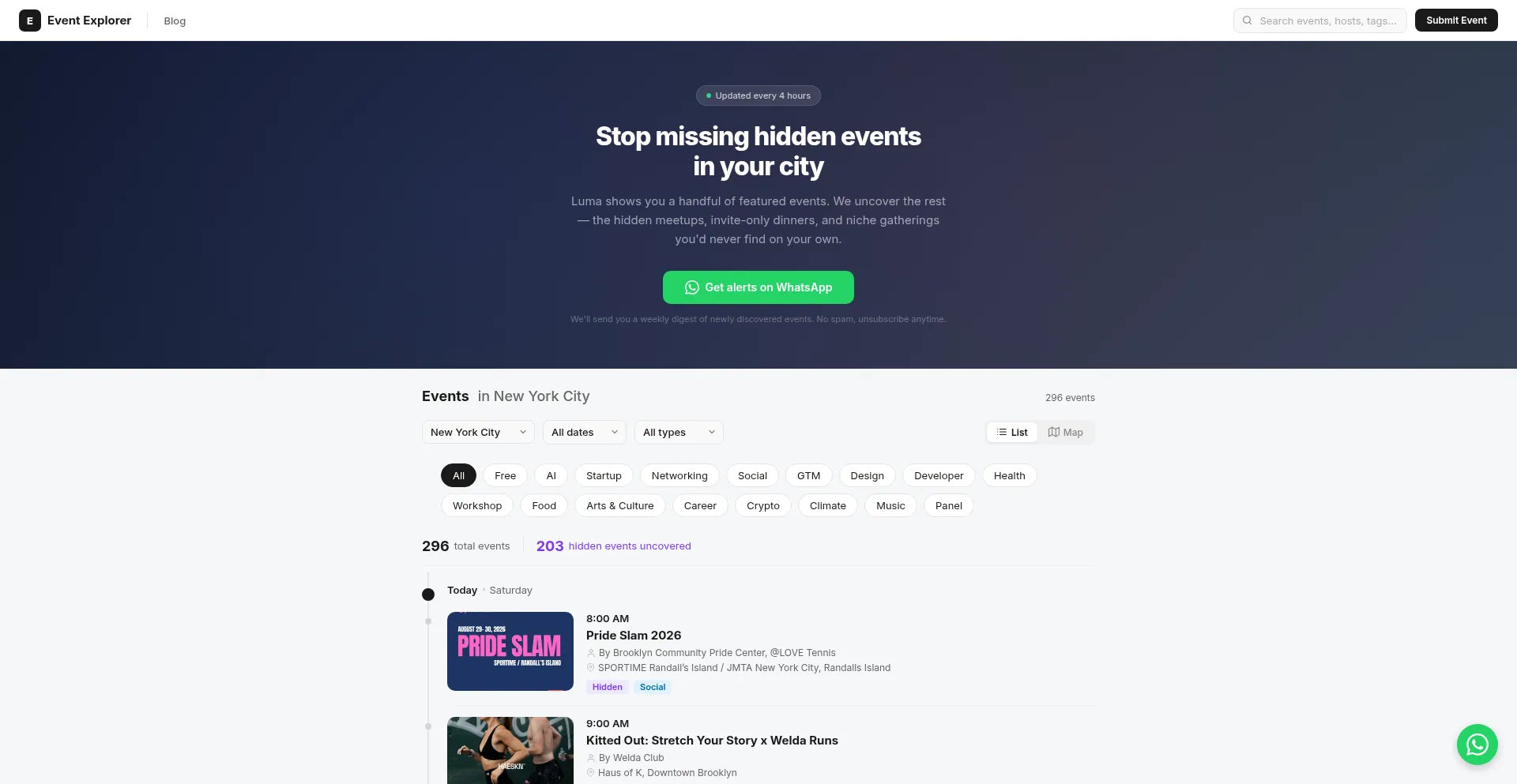 Hiddenevents.online