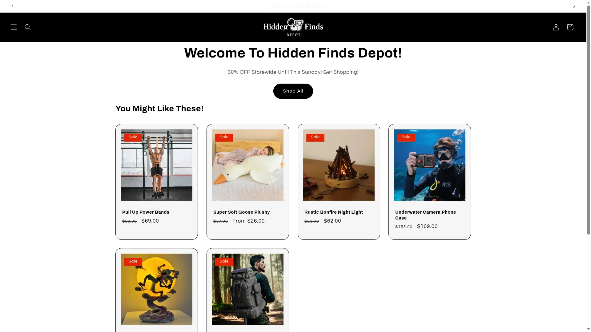 Hiddenfindsdepot.com