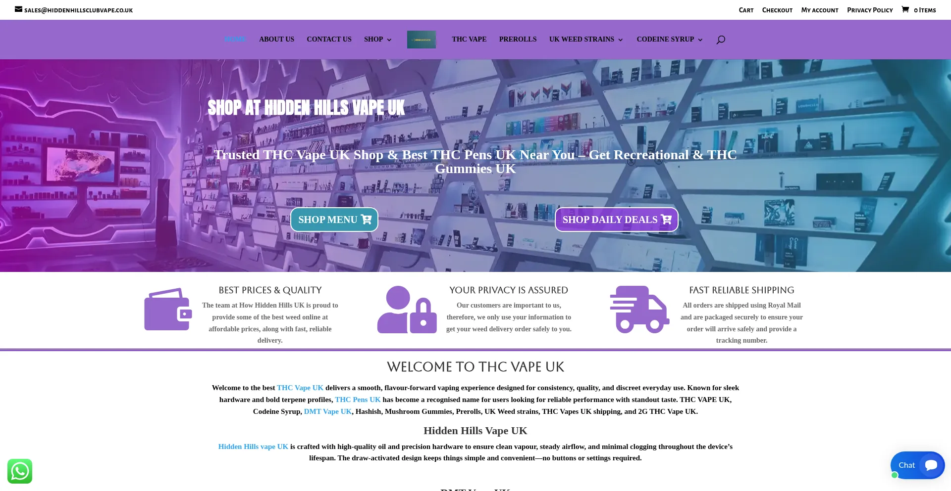 Hiddenhillsclubvape.co.uk