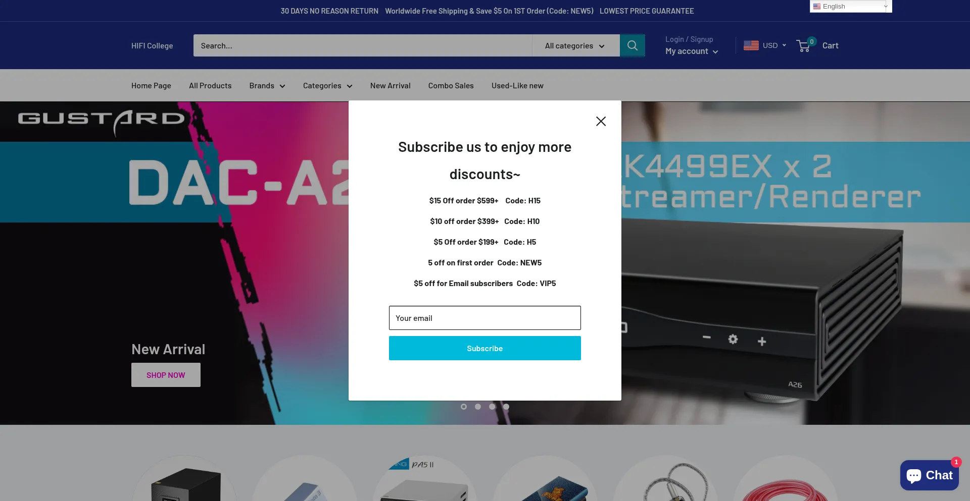 Hificollege.net Screenshot