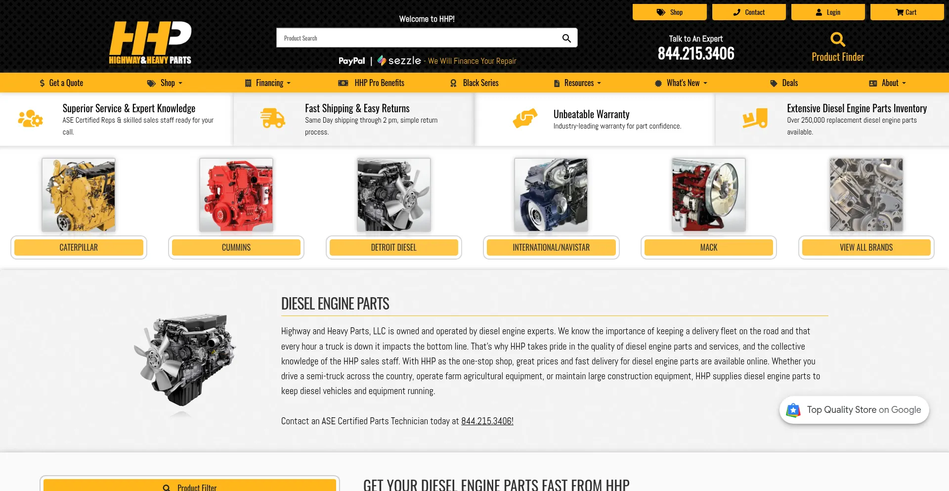 Highwayandheavyparts.com