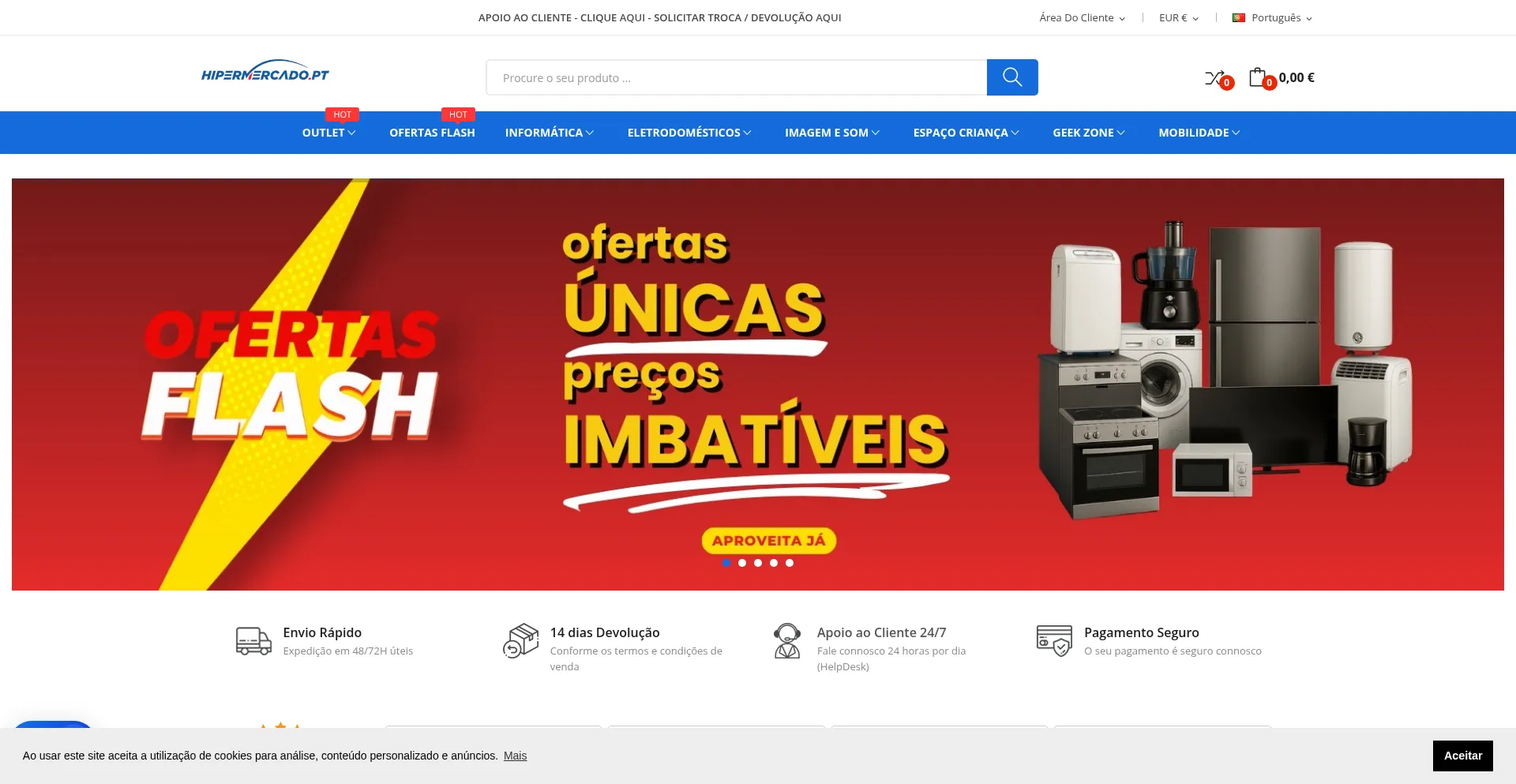 Hipermercado.pt Screenshot