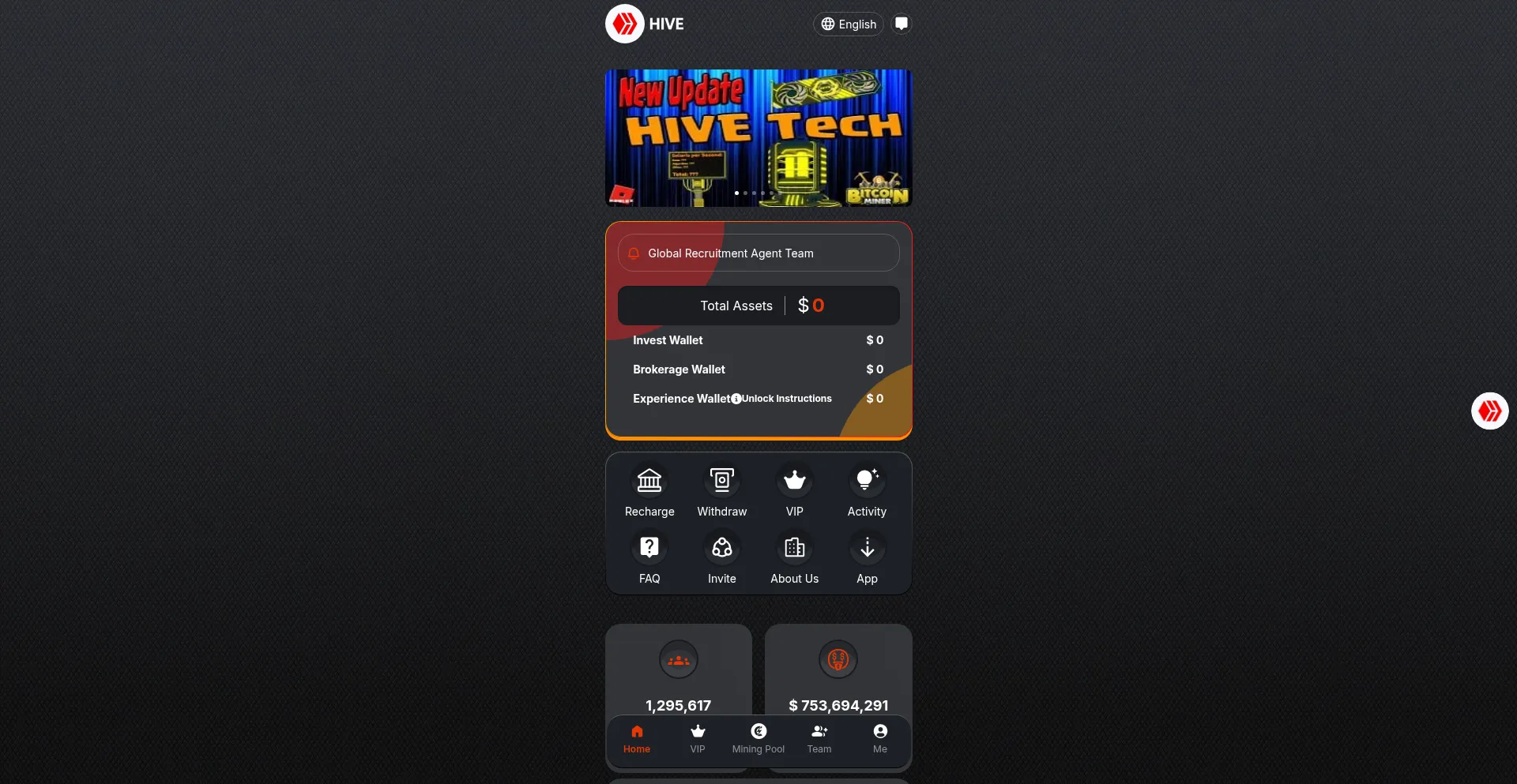 Website screenshot of Hiwee.top