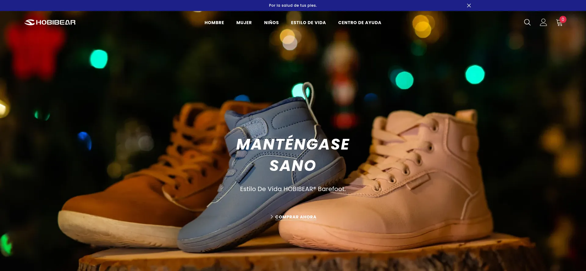 Website screenshot of Hobibear.es