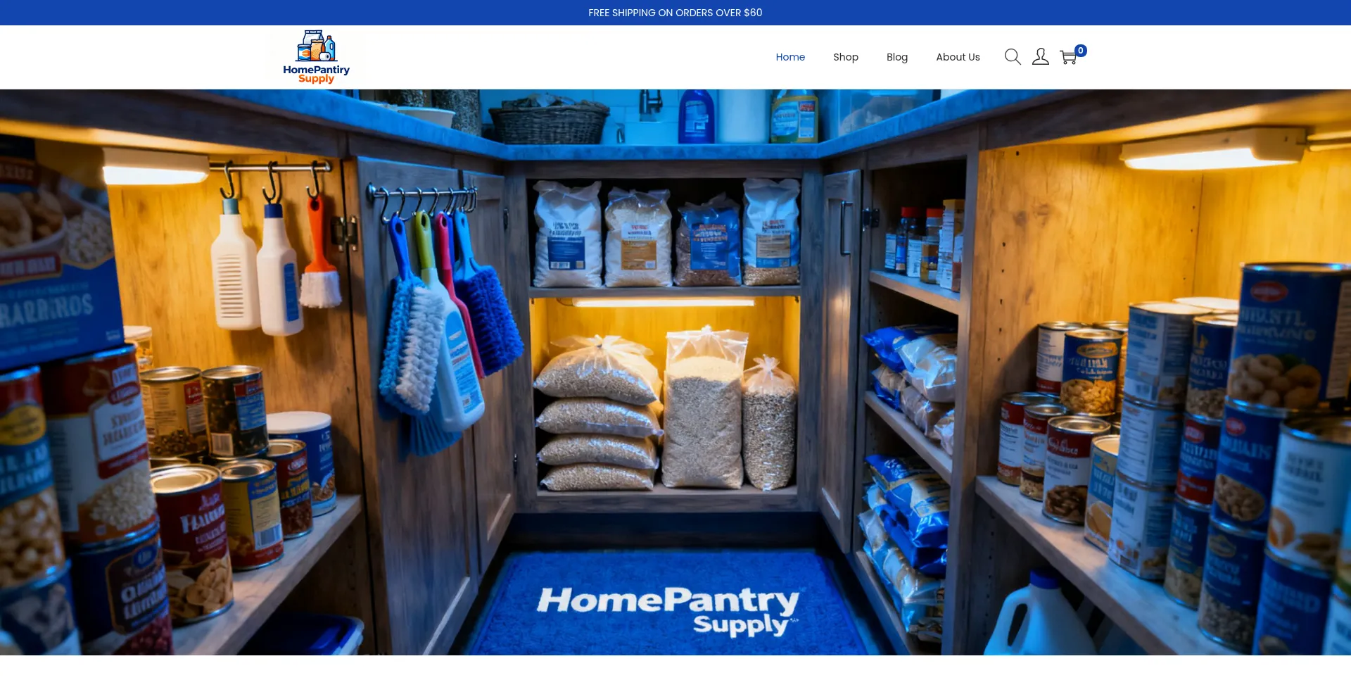 Homepantrysupply.com Screenshot