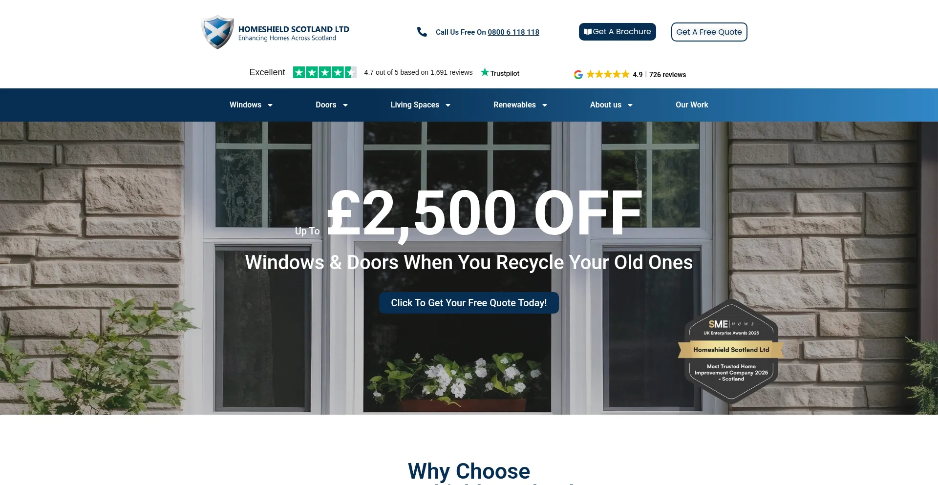 Homeshield.ltd Screenshot