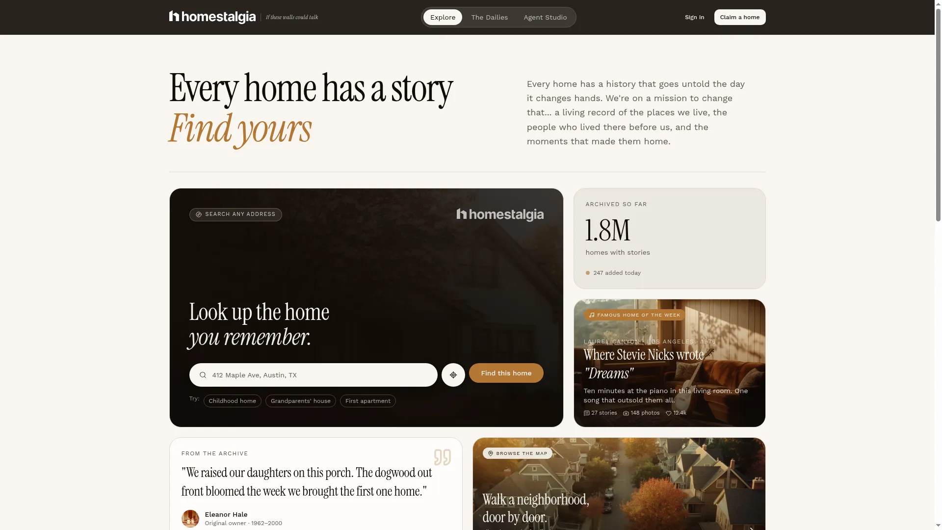 Homestalgia.com