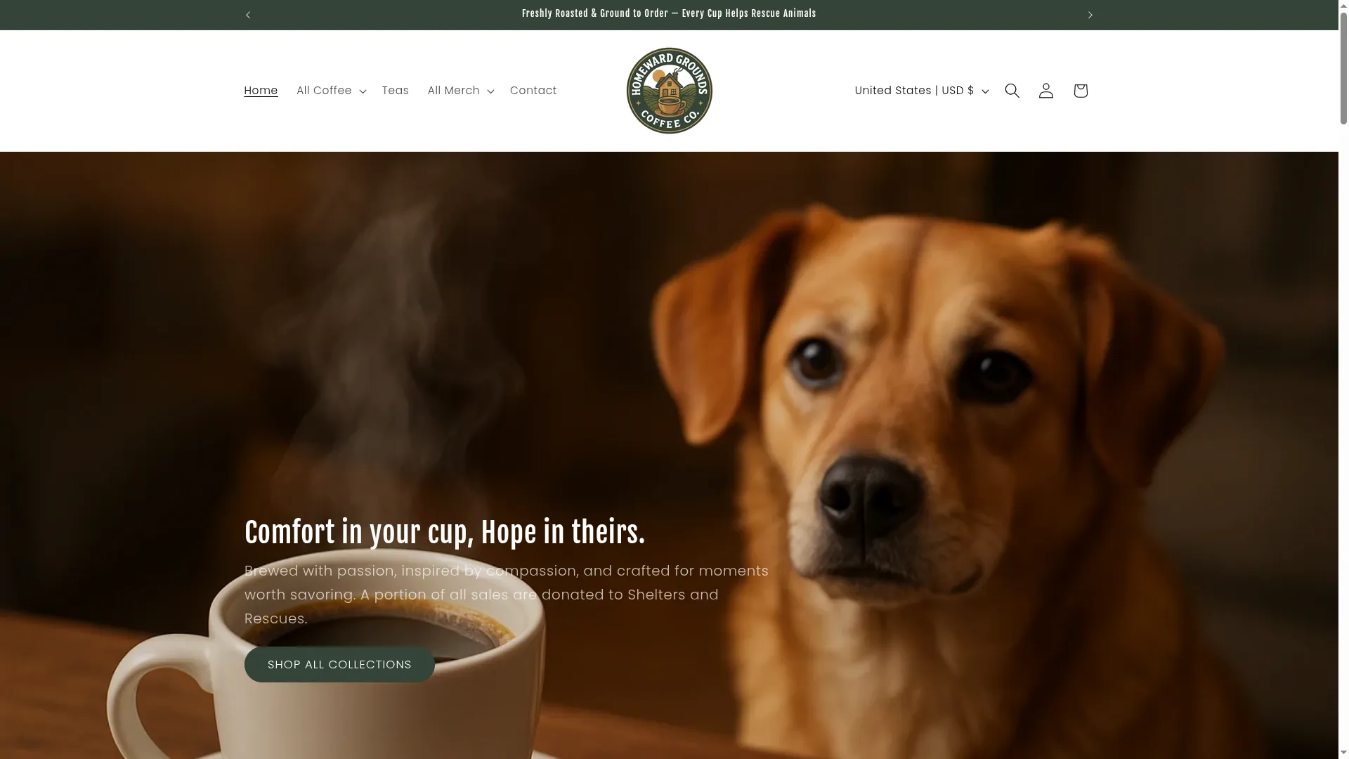 Homewardgroundscoffee.com