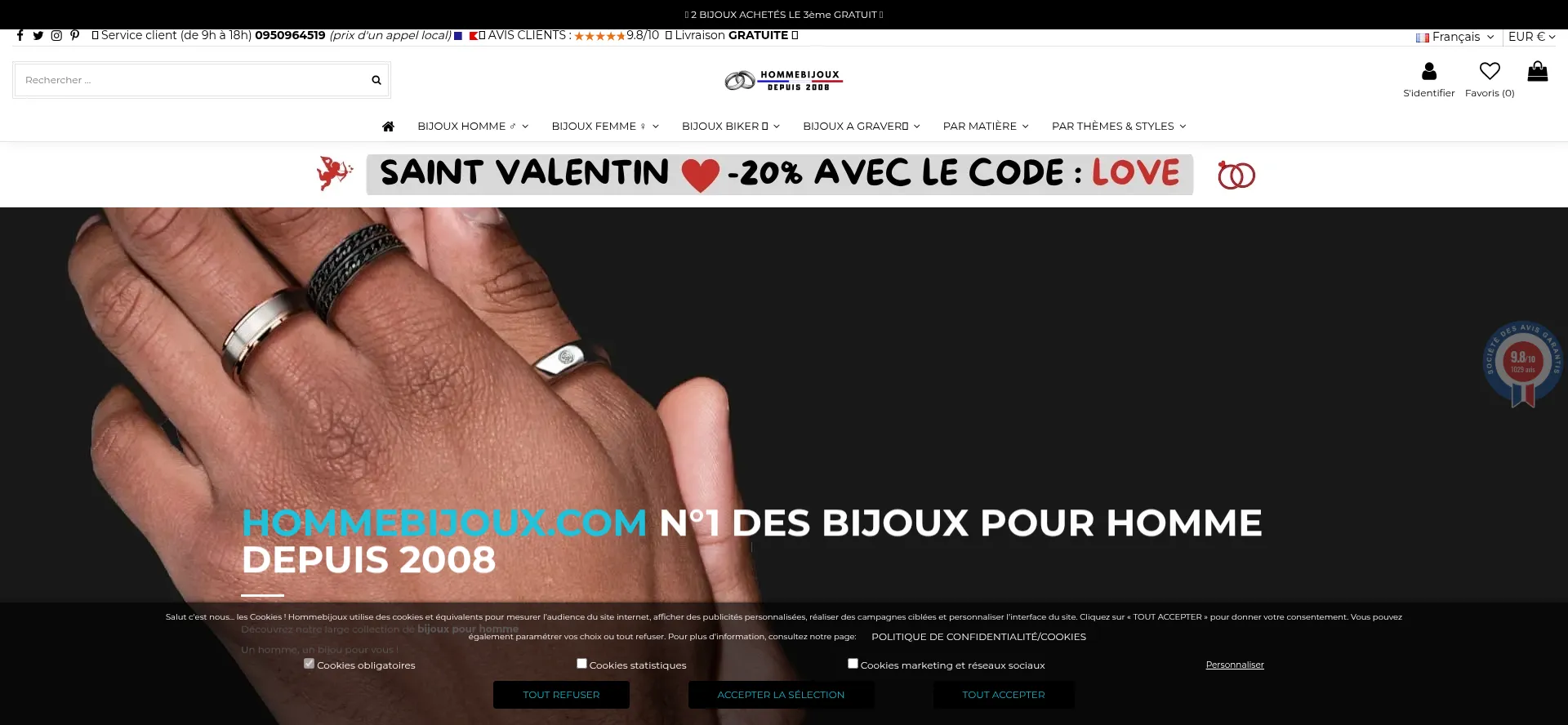 Hommebijoux.com 安全可靠吗？