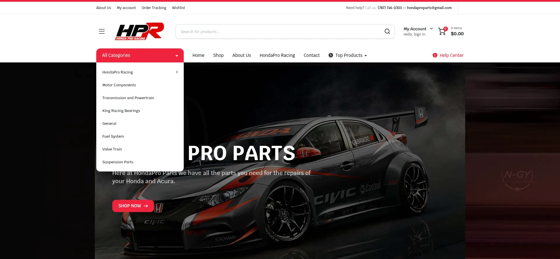 Hondapropartsonline.com