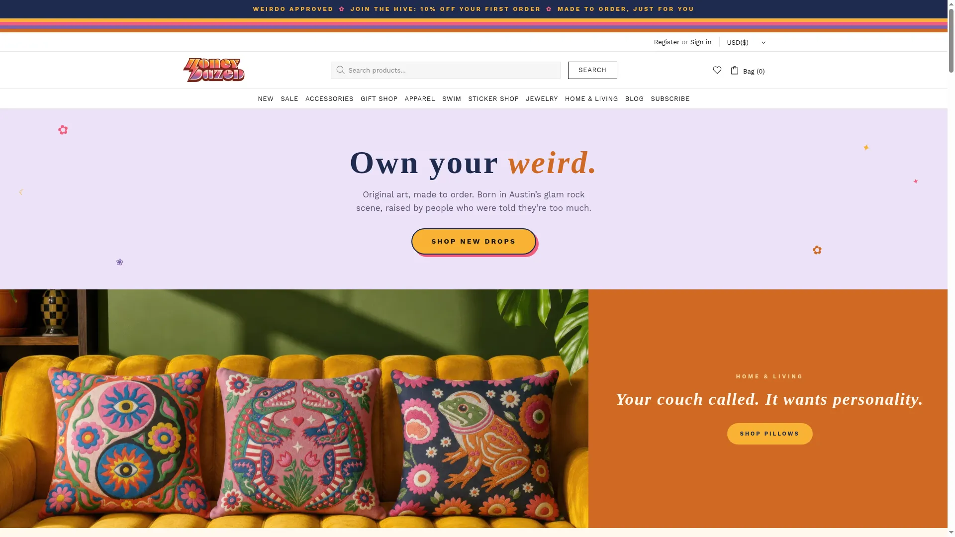 Honeydazed.com
