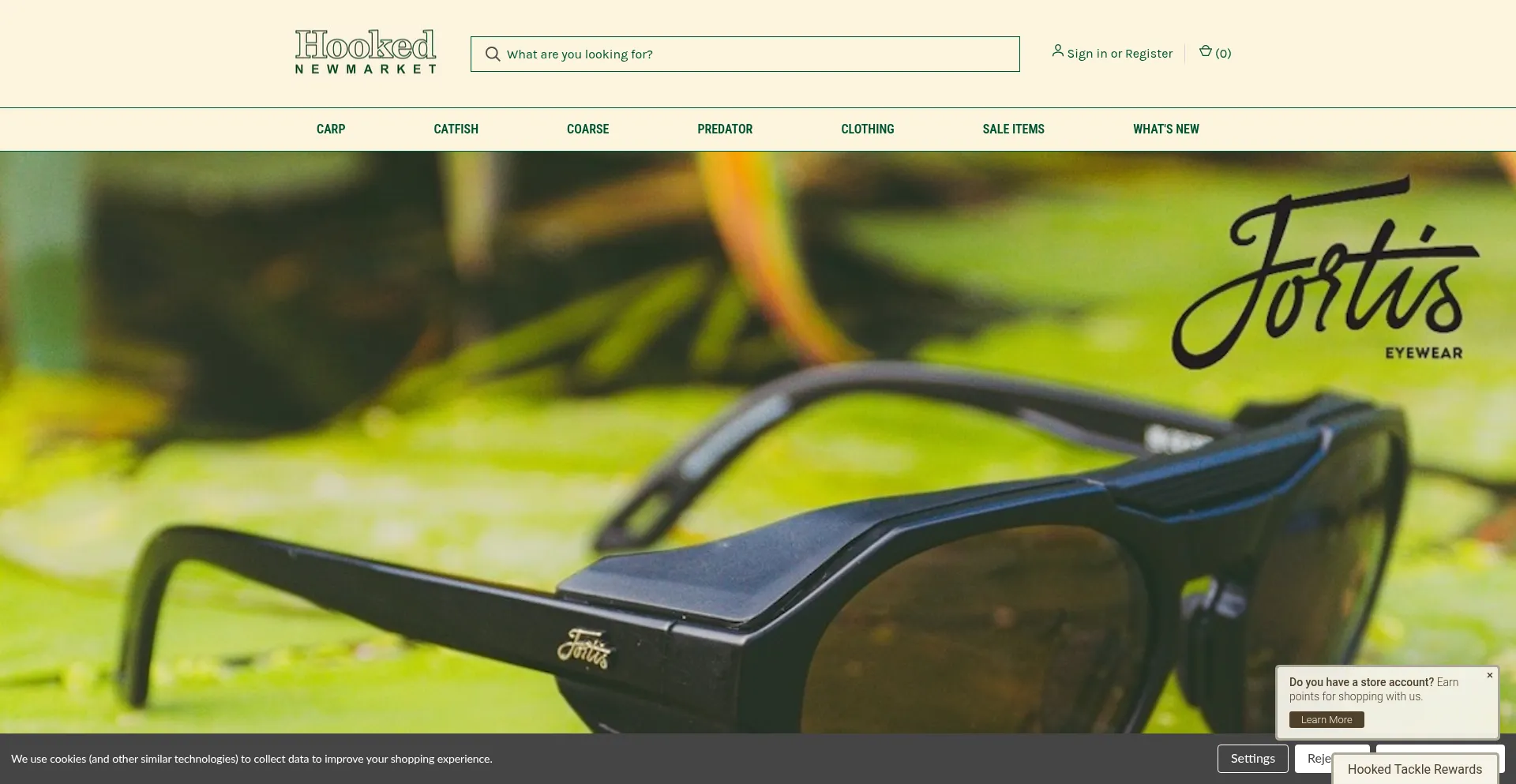 Hookedtackle.co.uk Screenshot