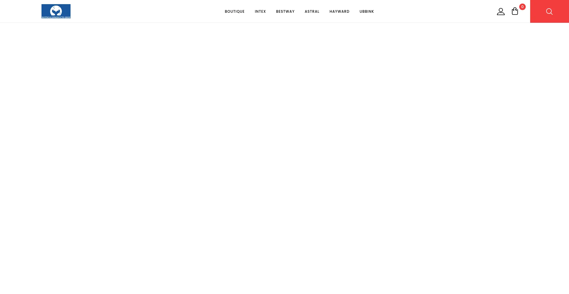 Website screenshot of Hotdealsproducts-shop.com