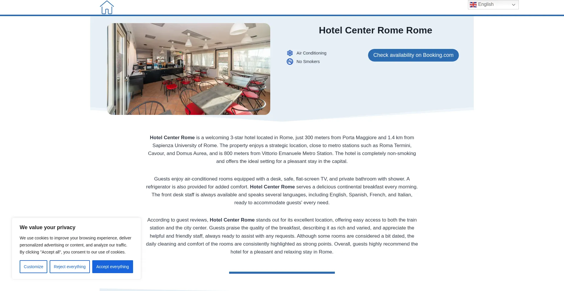 Hotelcenterromeroma.top 安全可靠吗？