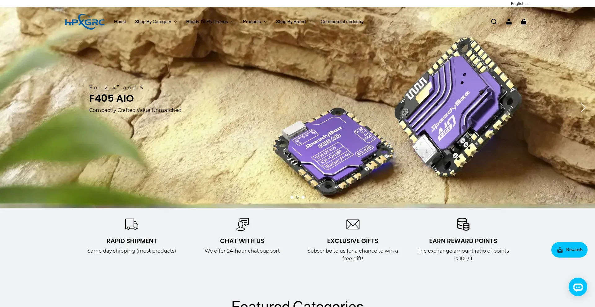Website screenshot of Hpxgrc.com