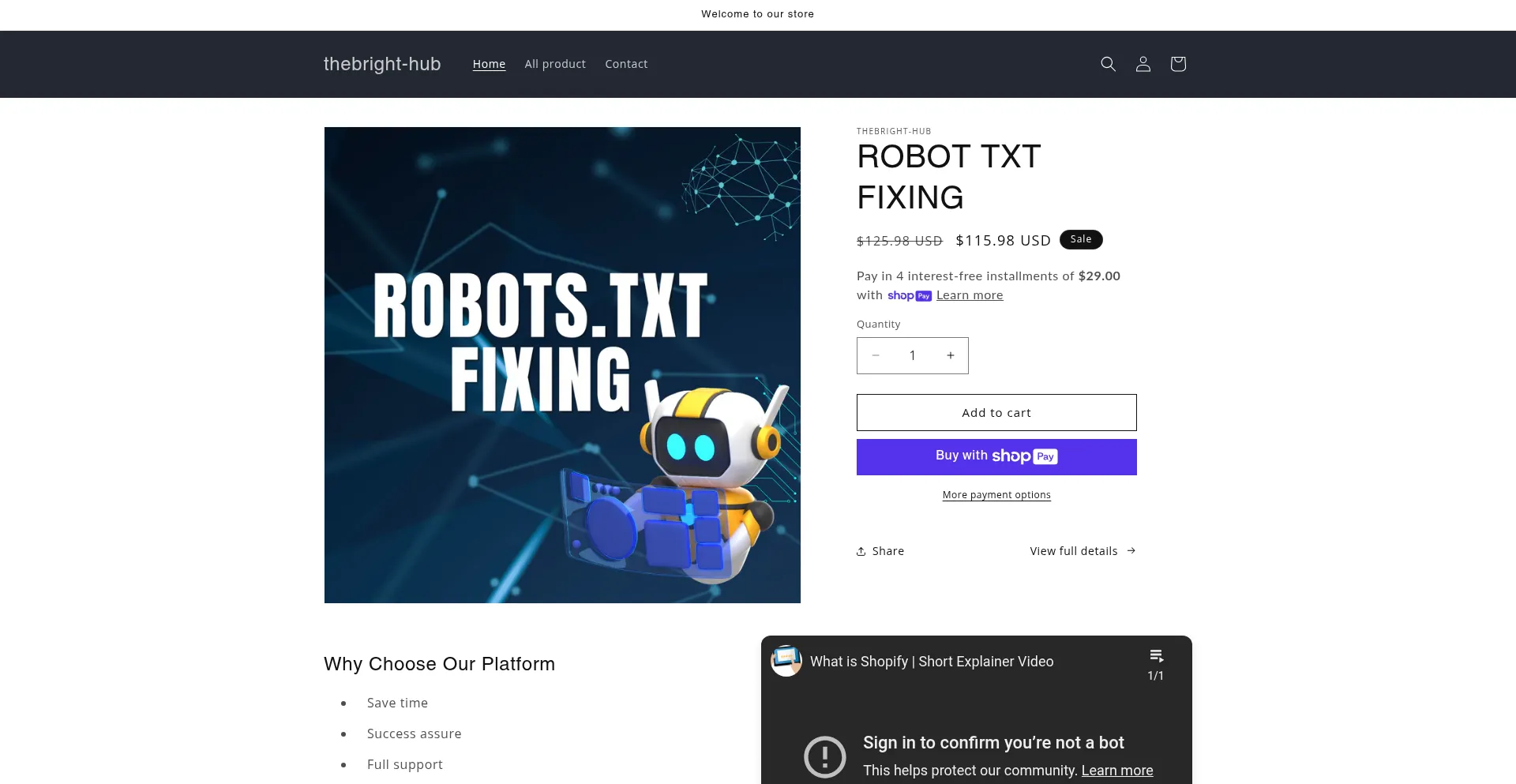 Website screenshot of Httpsthebrighthub.net