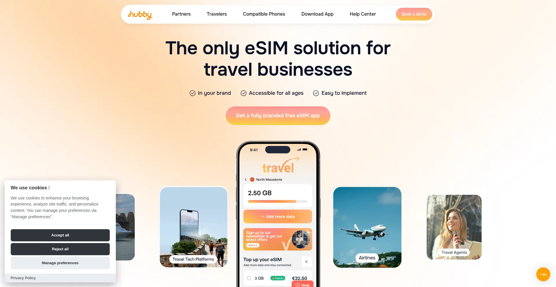 Hubbyesim.com Screenshot