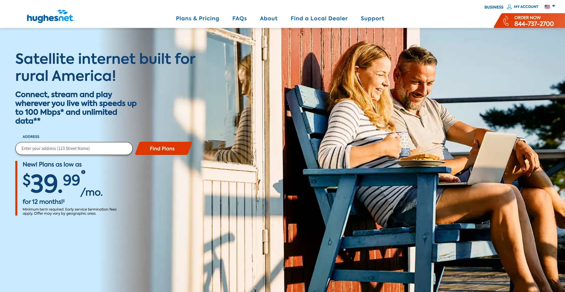 Hughesnet.com Screenshot