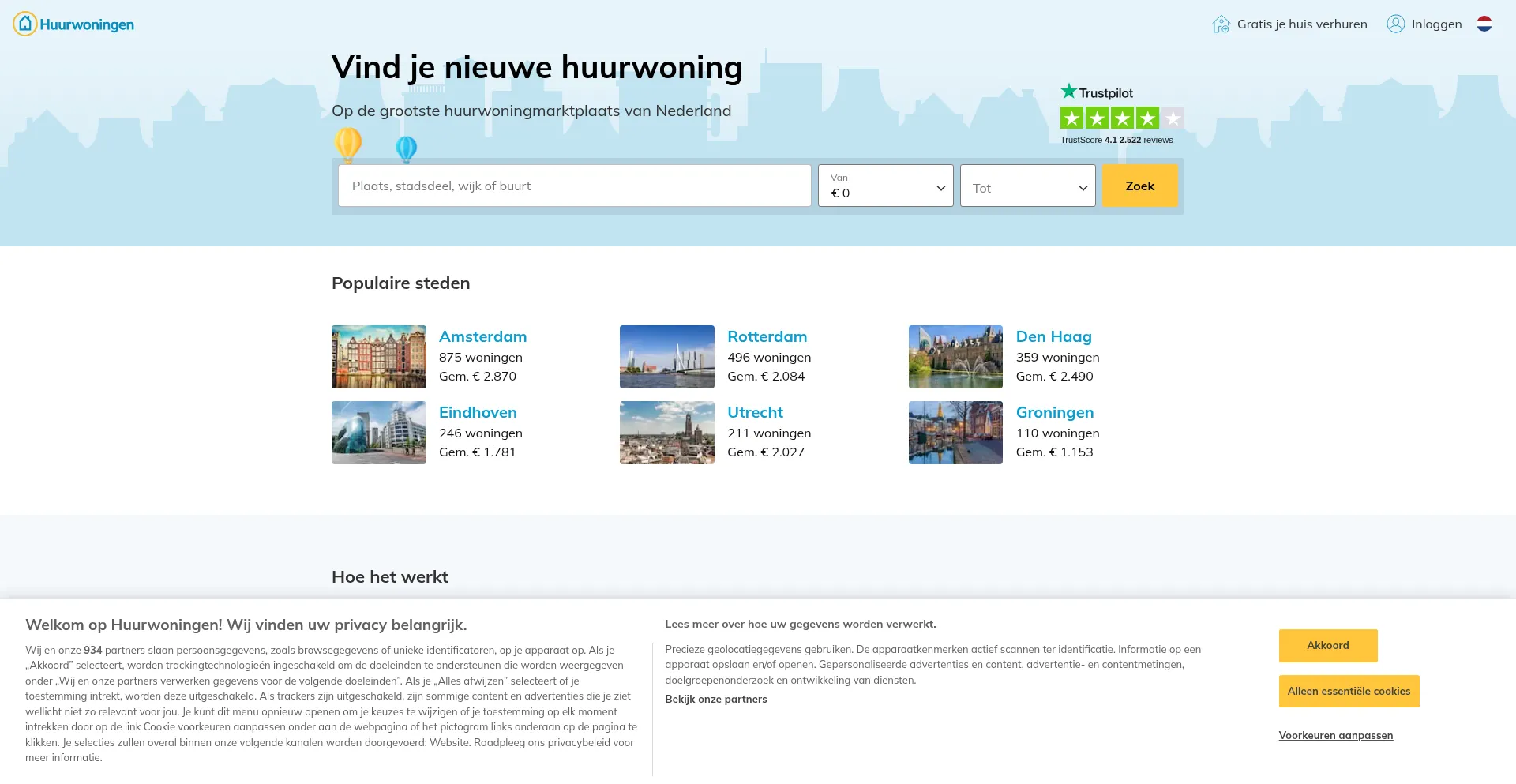 Huurwoningen.nl 安全可靠吗？