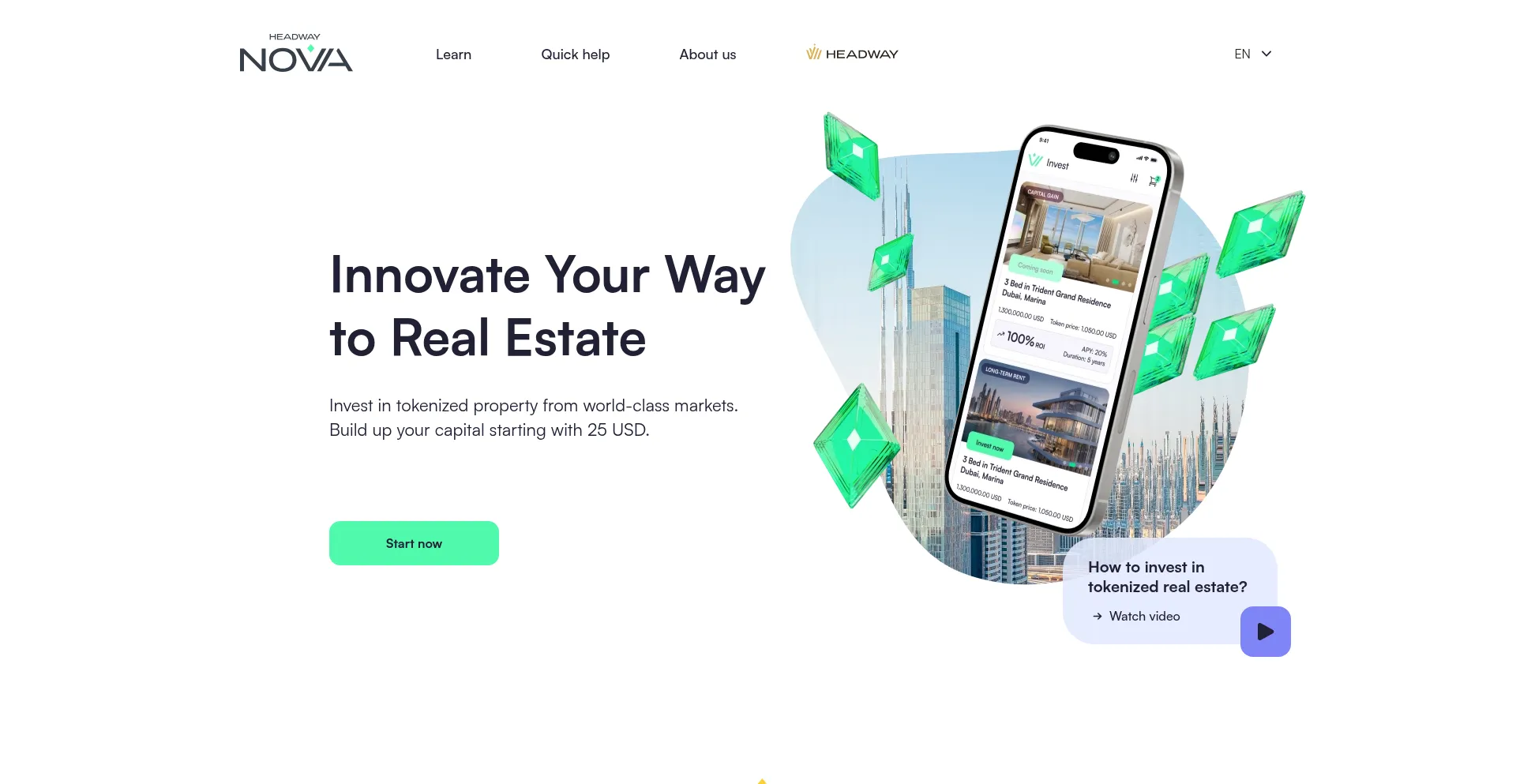 Website screenshot of Hwnova.site