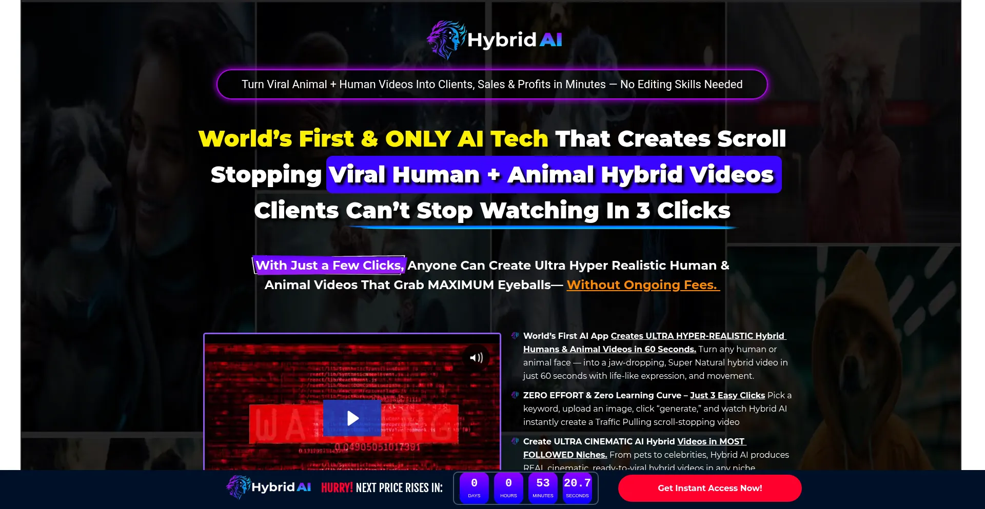 Hybridai.live 安全可靠吗？