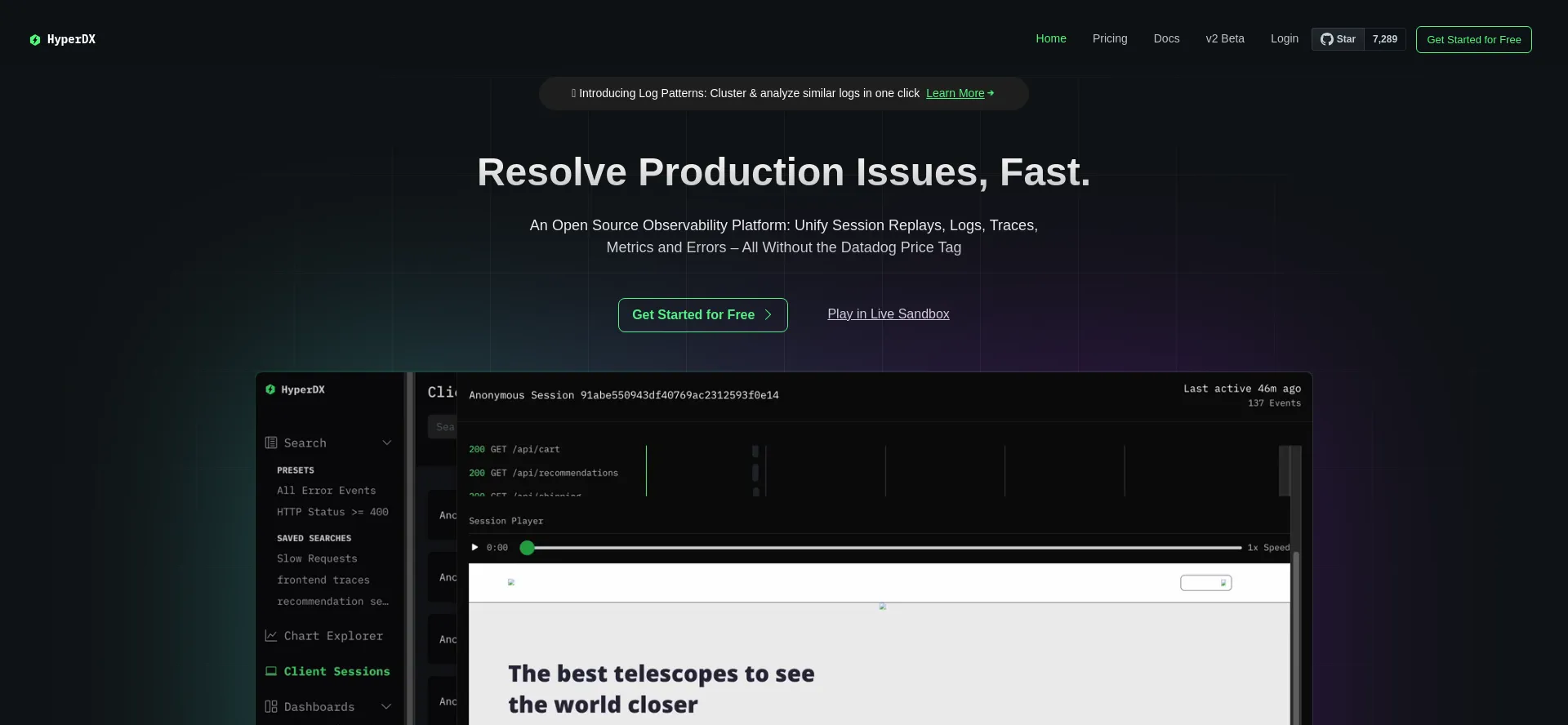 Hyperdx.io
