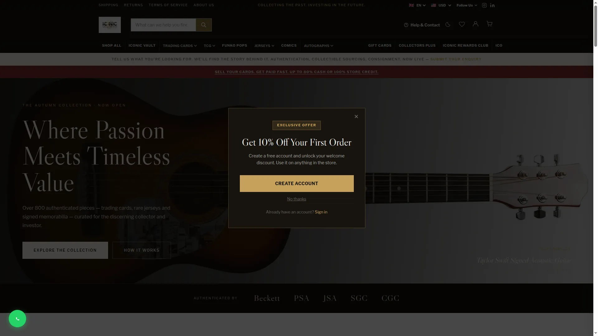 Iconiccollectors.com