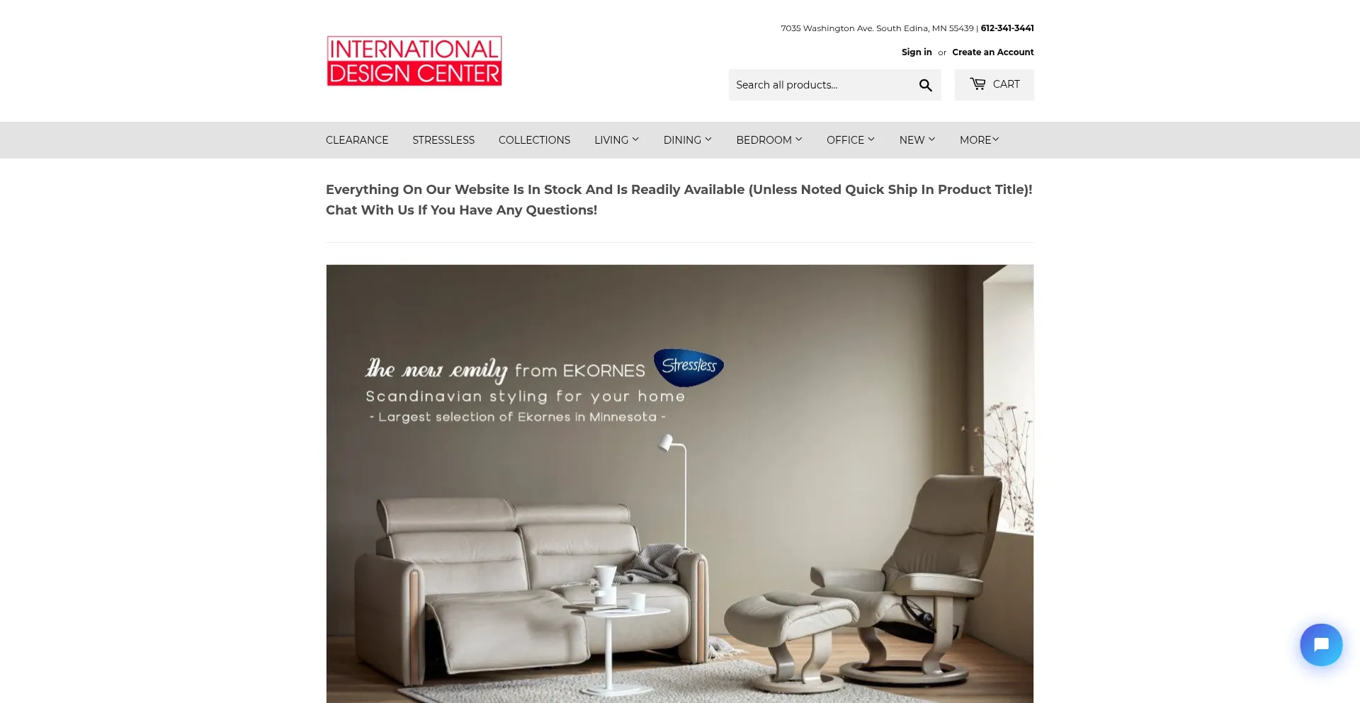 Website screenshot of Idcmn.com
