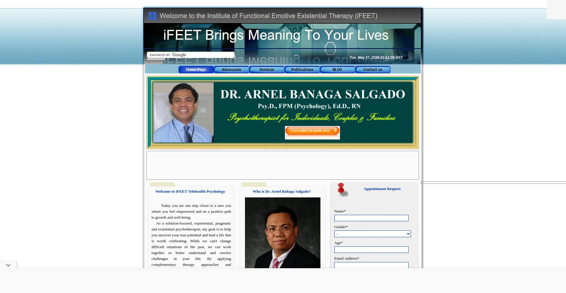 Ifeet.org Screenshot