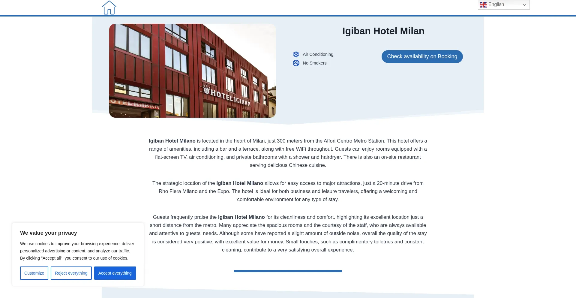 Igibanhotelmilano.top 安全可靠吗？