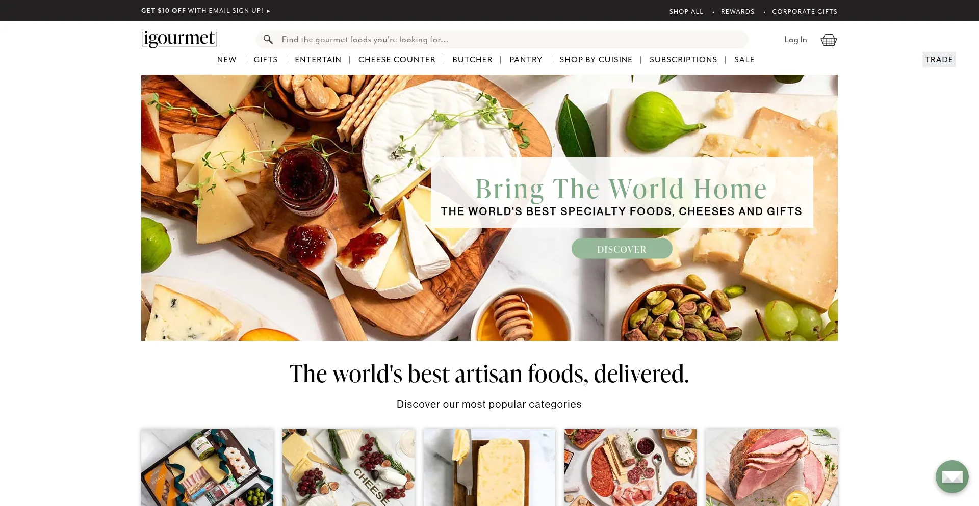 Igourmet.com Screenshot