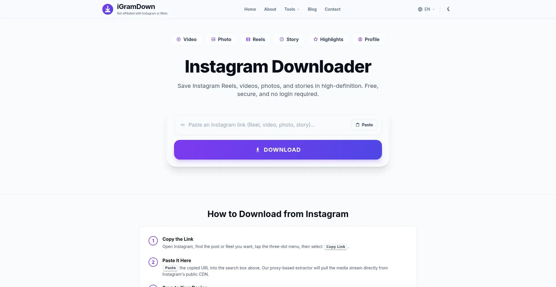 Igramdown.app