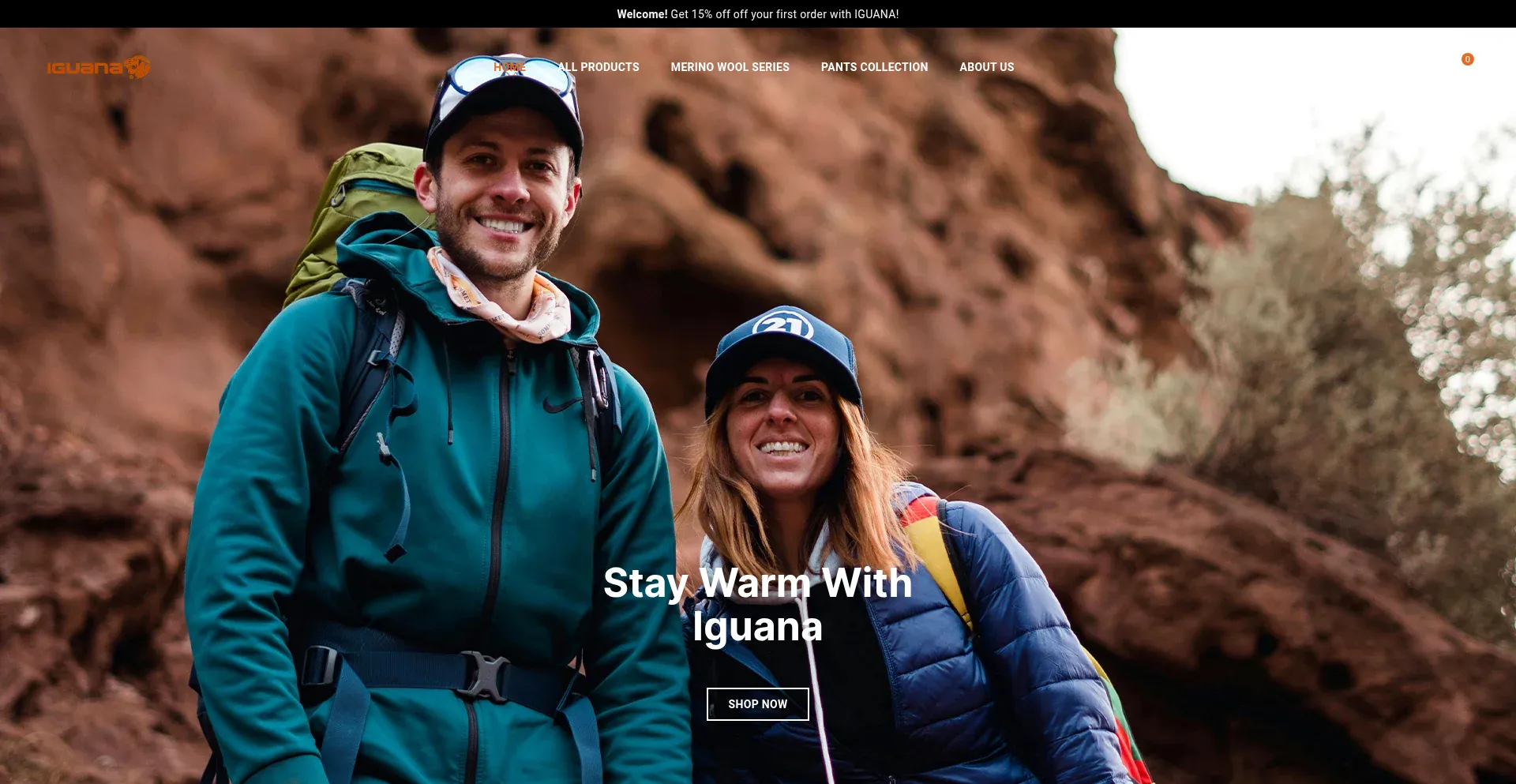 Website screenshot of Iguanasport.com