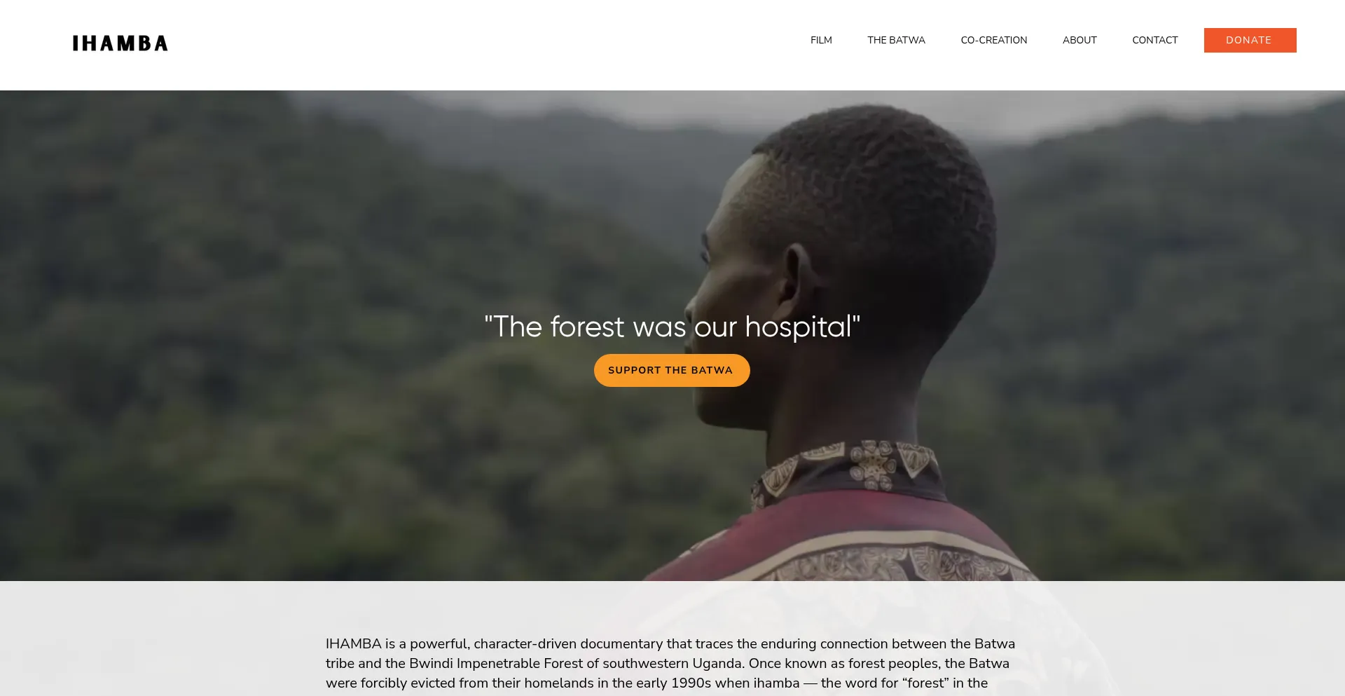 Ihambaproject.com Screenshot