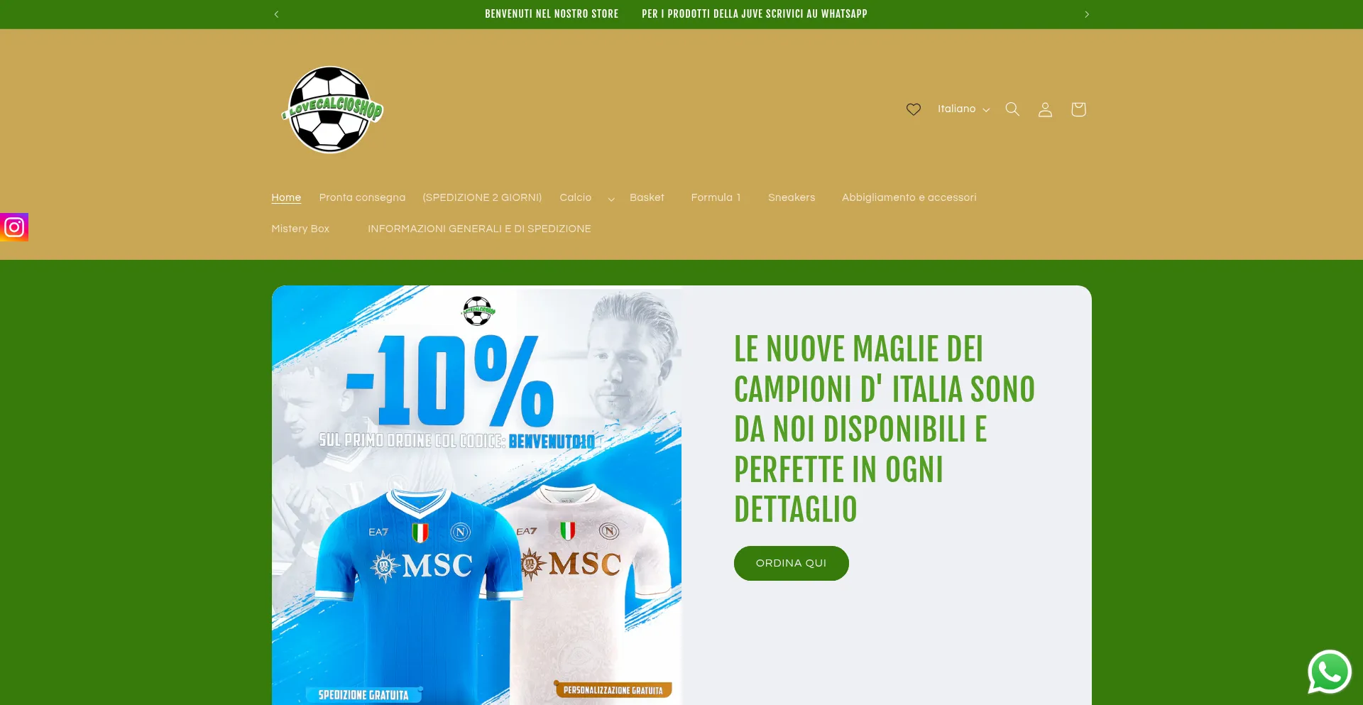 Ilovecalcioshop.it 安全可靠吗？