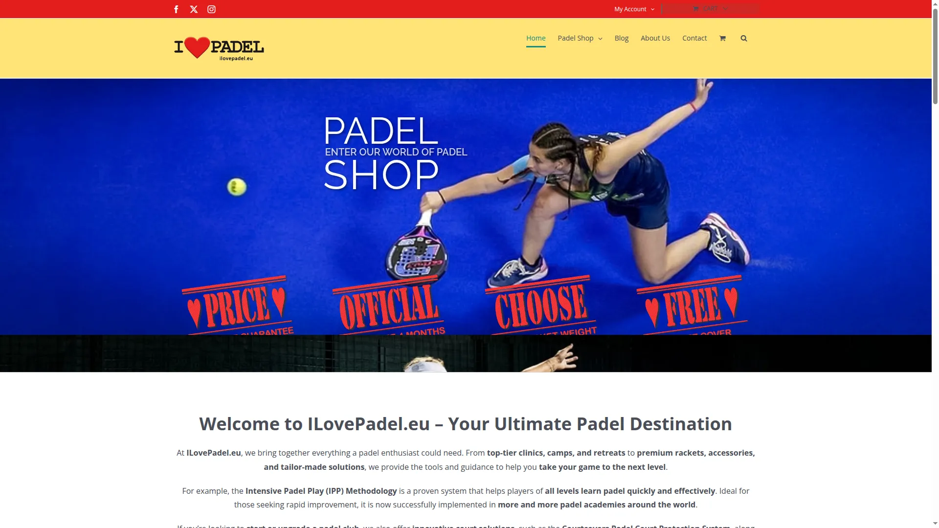 Ilovepadel.eu