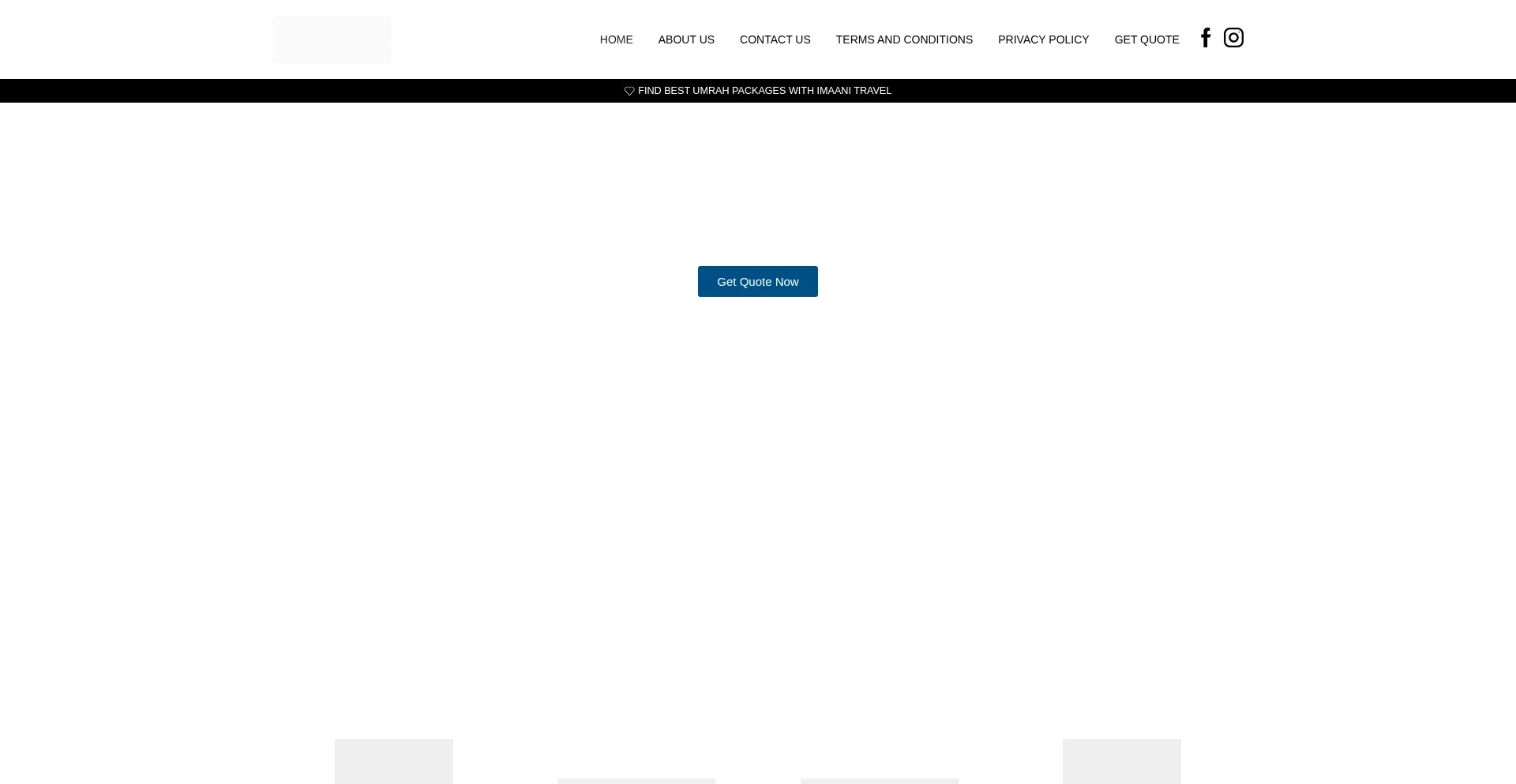 Imaanitravel.com Screenshot