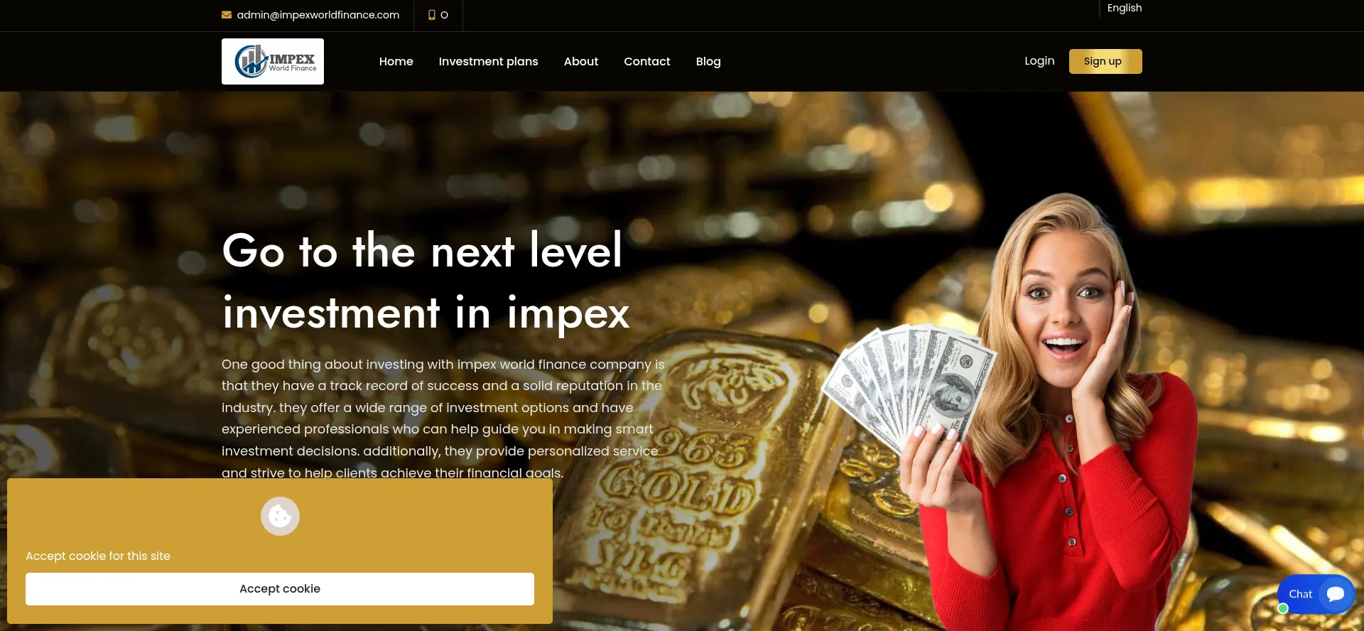 Impexworldfinance.com 安全可靠吗？