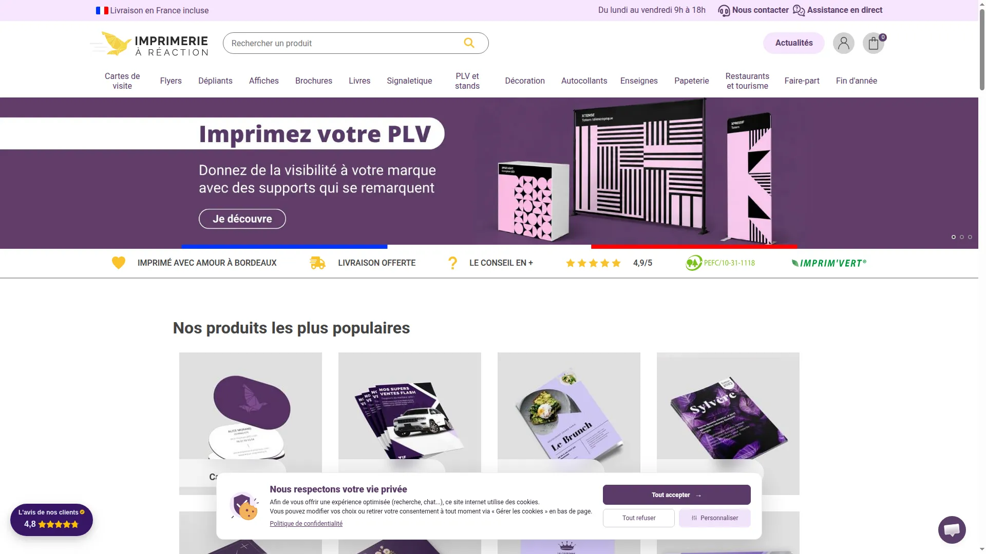 Imprimerieareaction.com
