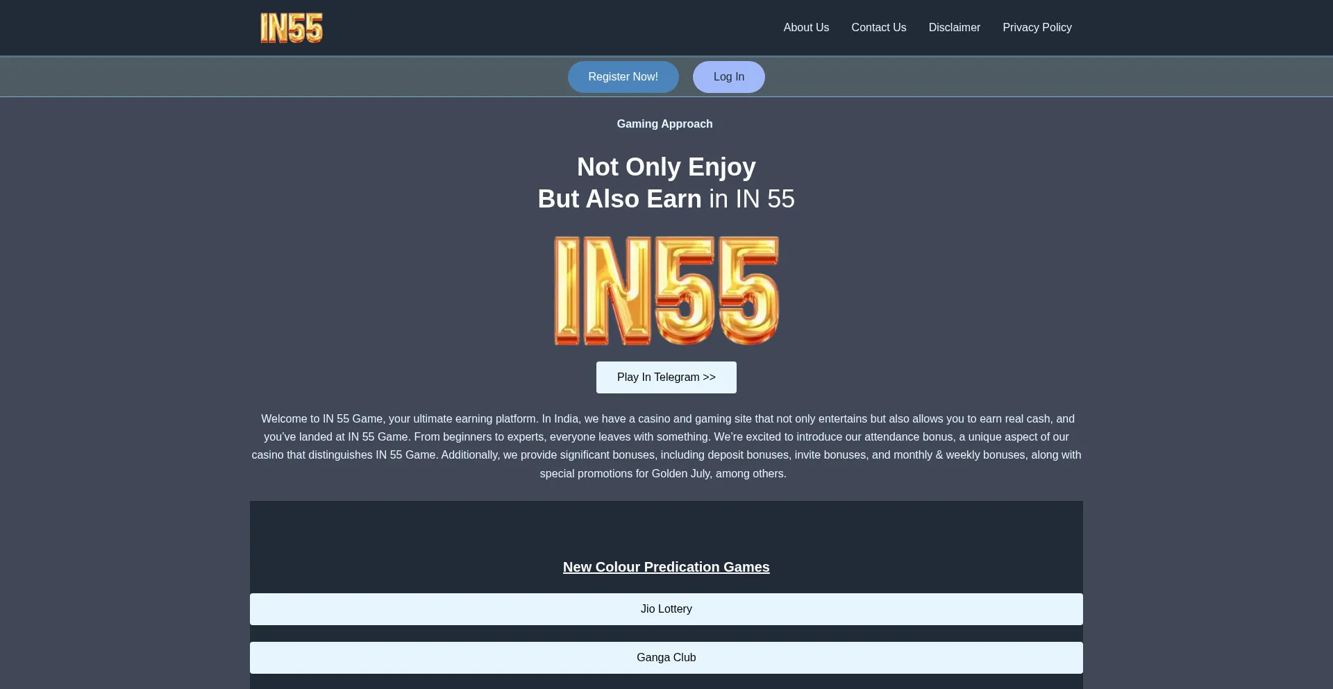 In55in.com Screenshot