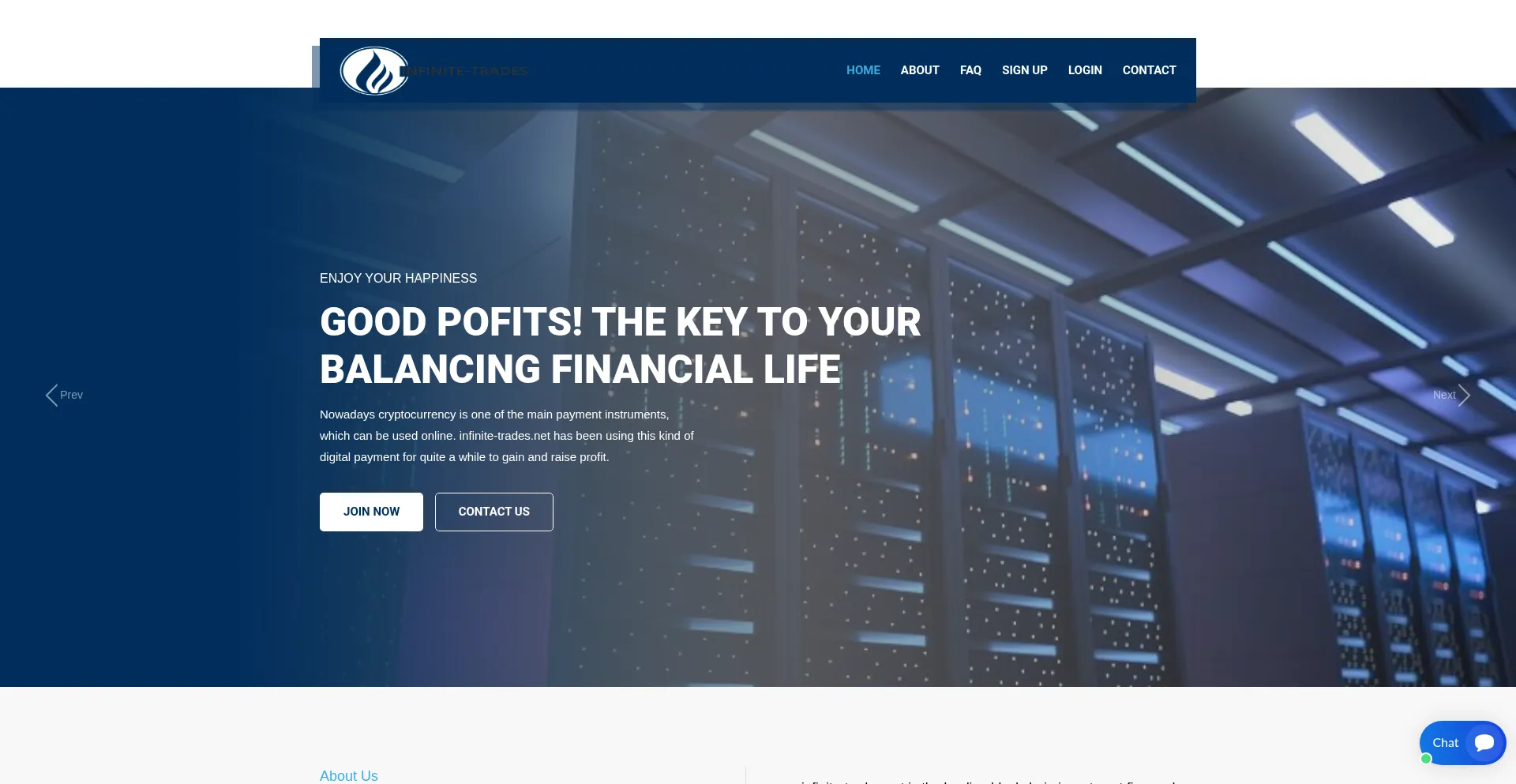 Infinite-trades.net 安全可靠吗？