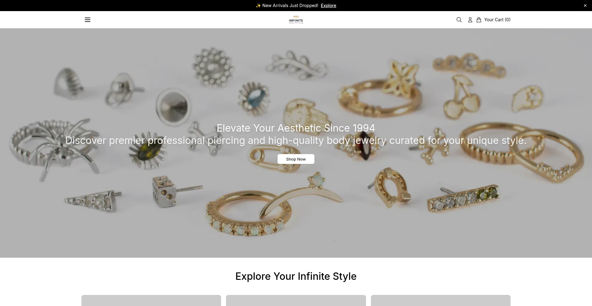 Infinitebodyjewelry.shop