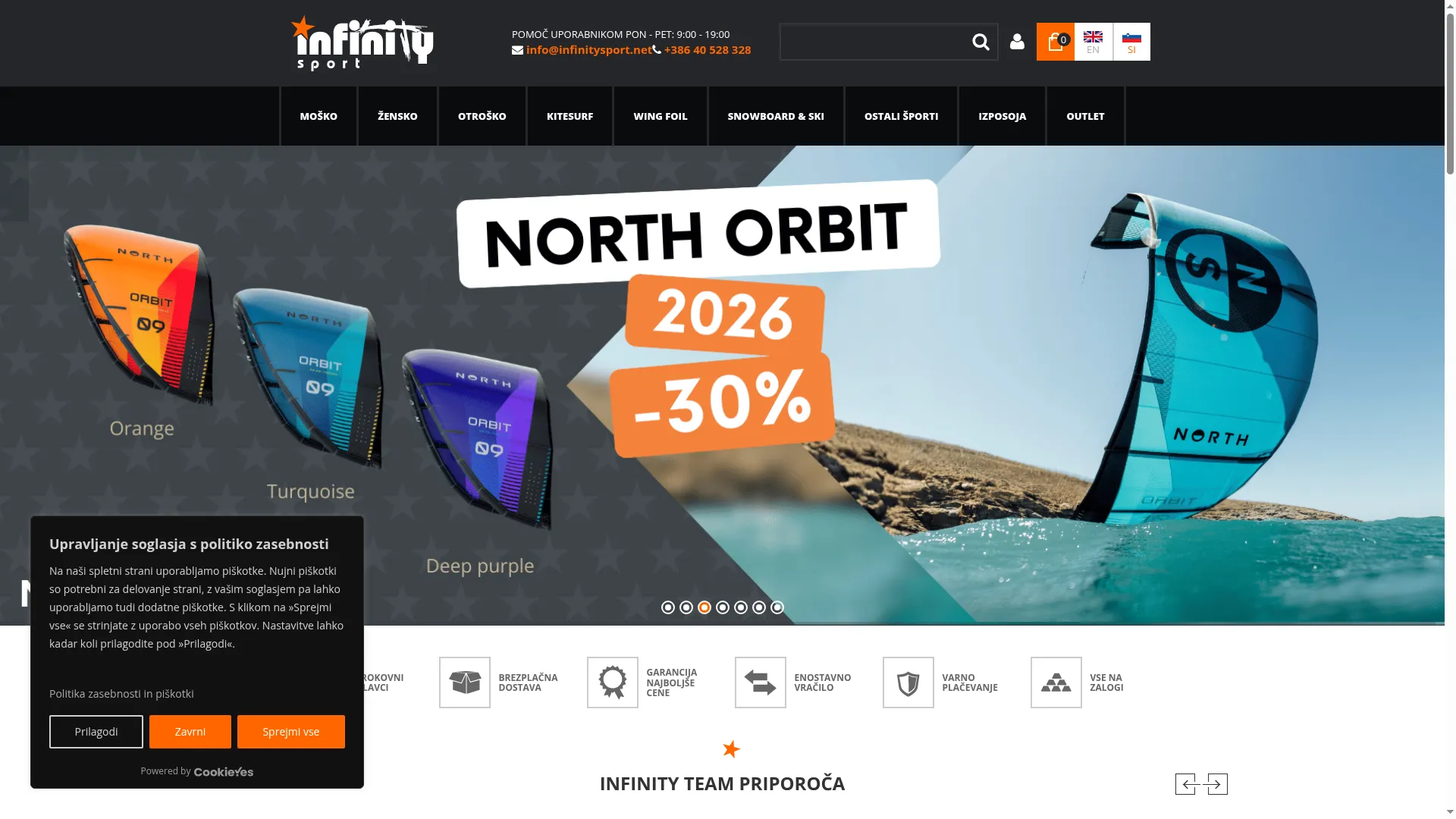Infinitysport.si