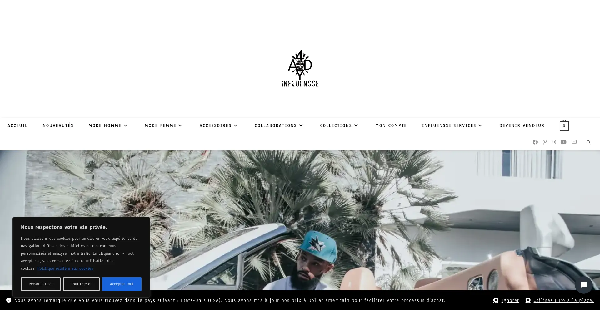 Influensse.com Screenshot