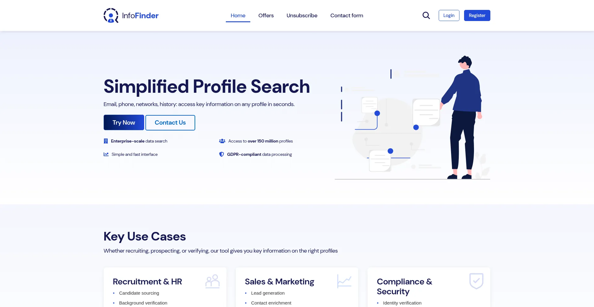Infofinder.io 安全可靠吗？