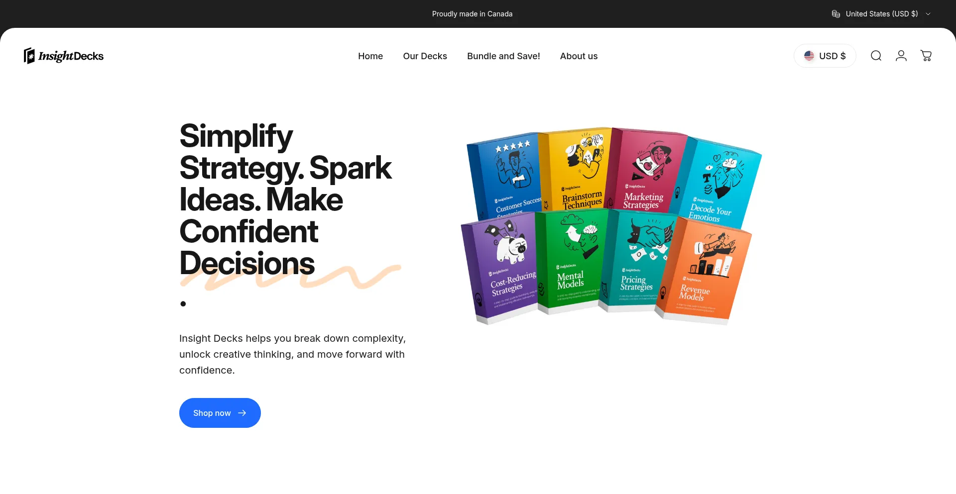 Insightdecks.com Screenshot