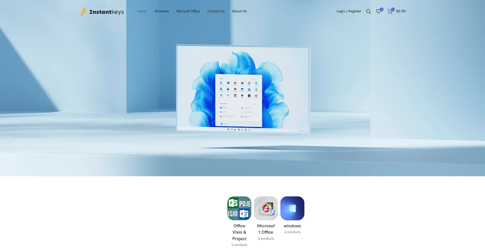 Instantkeys.us Screenshot