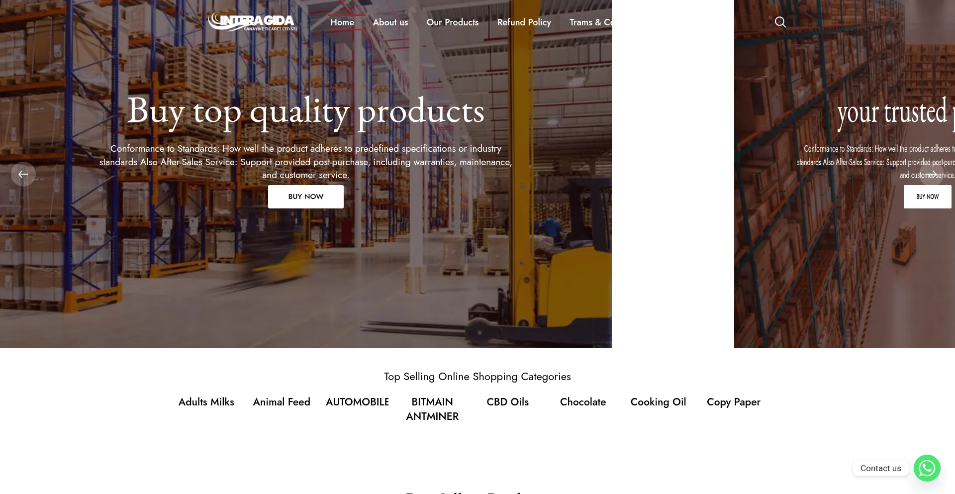 Website screenshot of Interagidasanyai.com